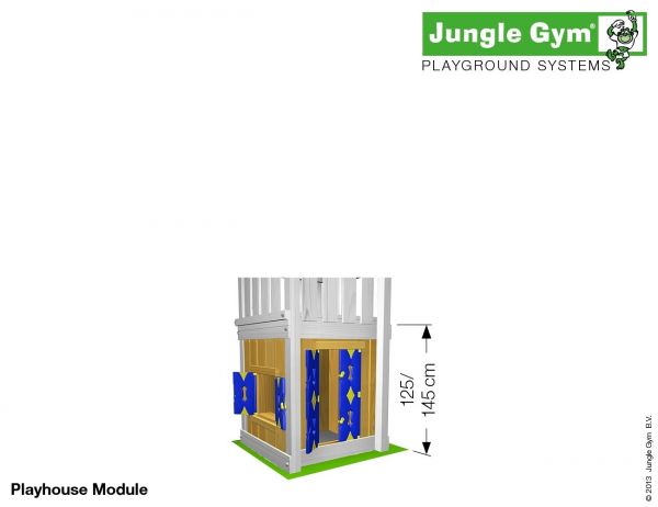 Jungle Gym Playhouse kerti játszótér modul 145 cm